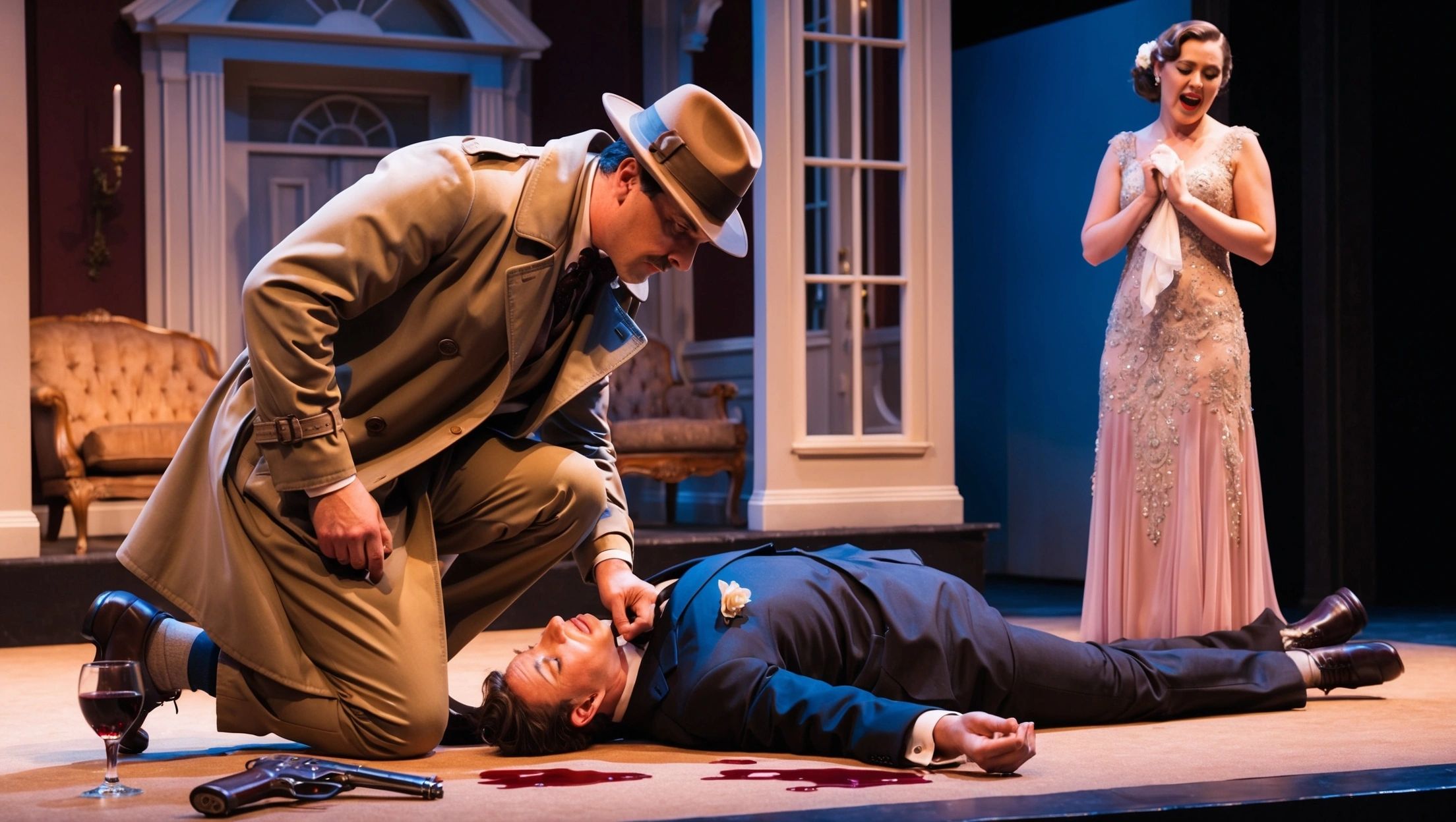 Download and Print Interactive Murder Mystery Theater Scripts for